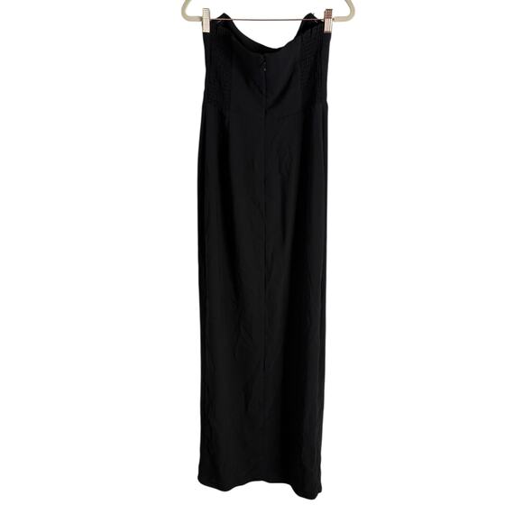 Amanda Uprichard Ivy Gown Strapless Formal Gala Party Sexy Prom Classy Black M - Picture 6 of 9